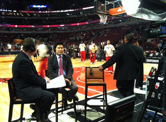 Pre-Bulls Game Interview